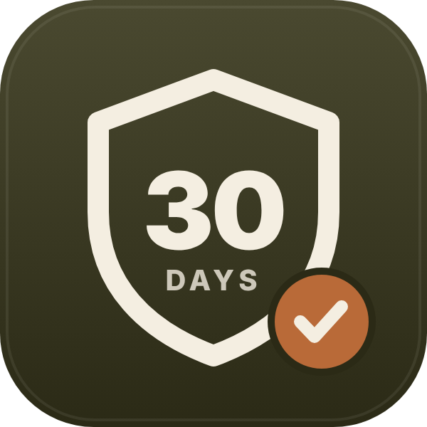 30 day warranty