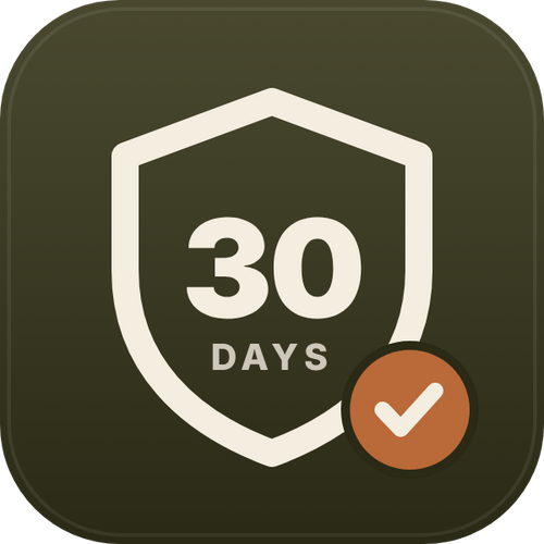 30 day warranty