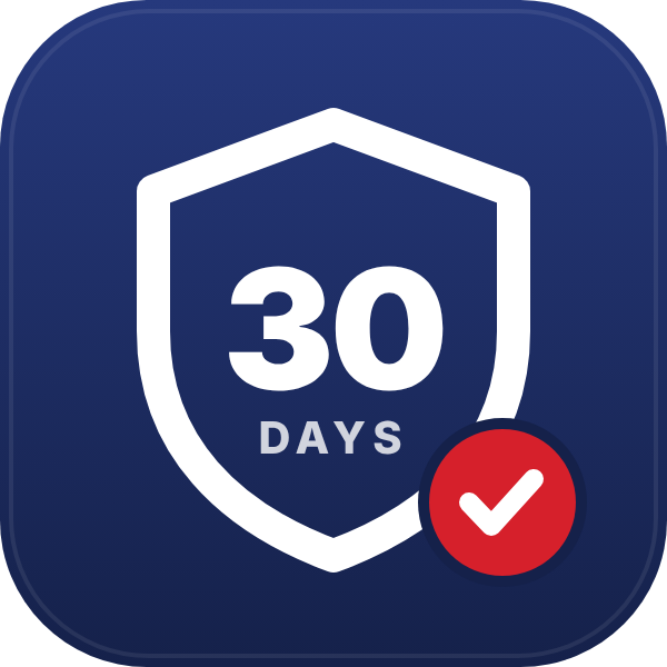 30 Day Warranty